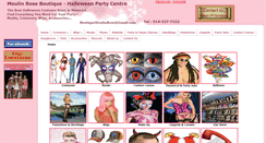 Desktop Screenshot of boutiquemoulinrose.com