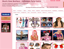 Tablet Screenshot of boutiquemoulinrose.com